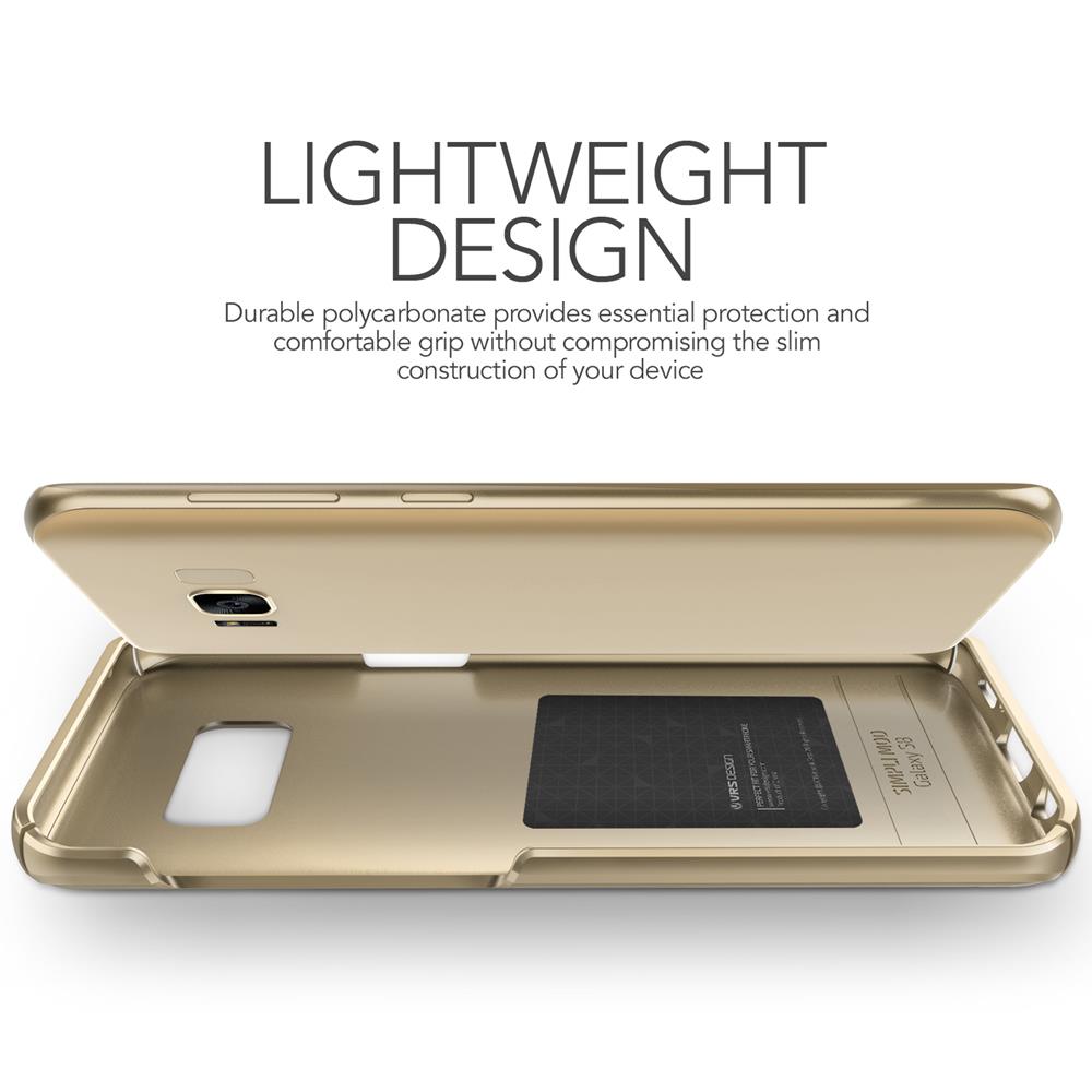 VERUS Verus Simpli Mod Skal till Samsung Galaxy S8 Plus - Brun