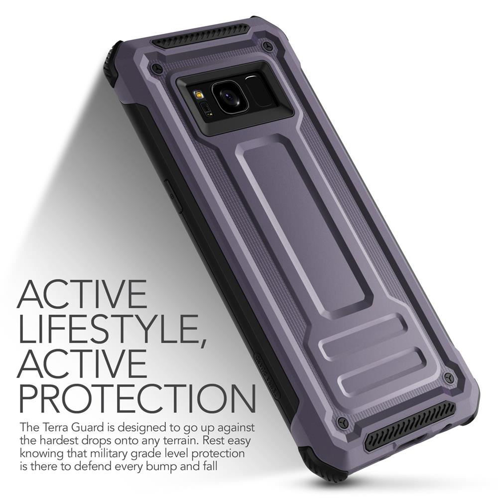 VERUS Verus Terra Guard Skal till Samsung Galaxy S8 Plus - Orchid Grey