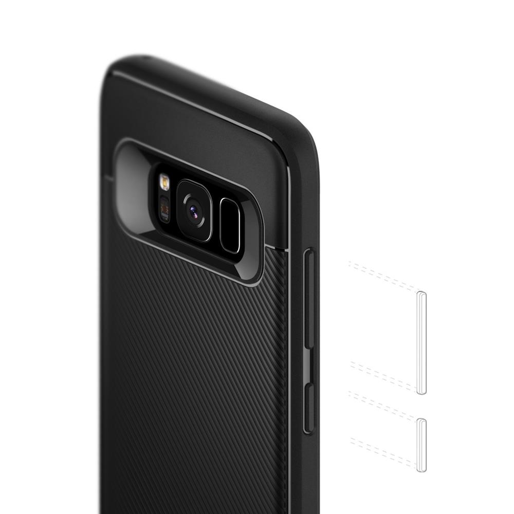 Caseology Caseology Vault II Skal till Samsung Galaxy S8 Plus - Svart