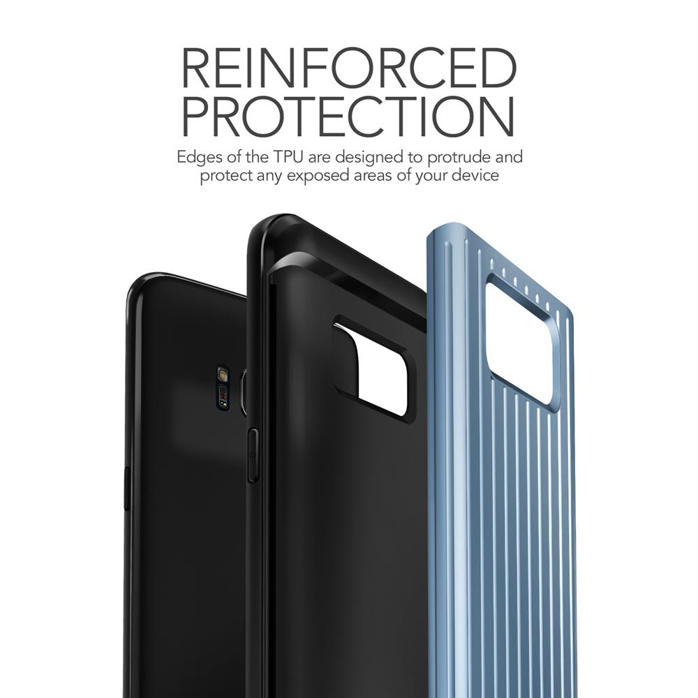 VERUS Verus Waved Hard Drop Skal till Samsung Galaxy S8 Plus - Blå