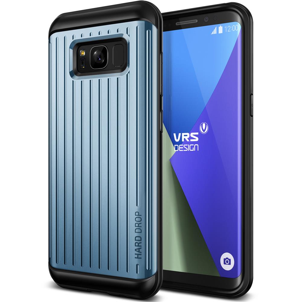 VERUS Verus Waved Hard Drop Skal till Samsung Galaxy S8 Plus - Blå