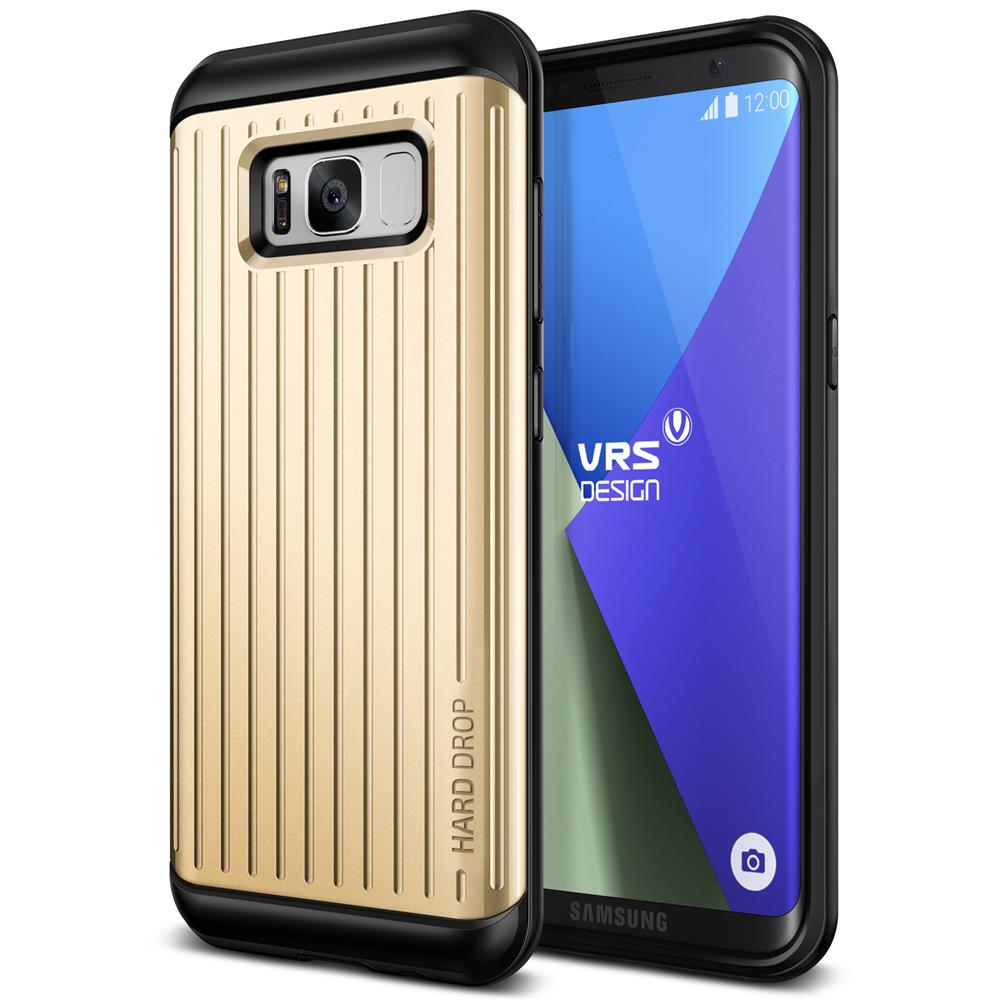 VERUS Verus Waved Hard Drop Skal till Samsung Galaxy S8 Plus - Gold