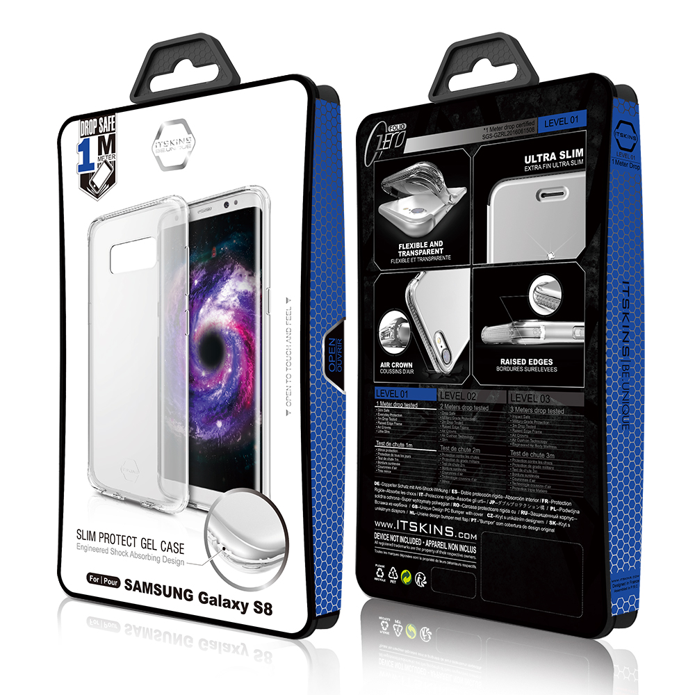 ItSkins Itskins Zero Skal till Samsung Galaxy S8 Plus - Röd