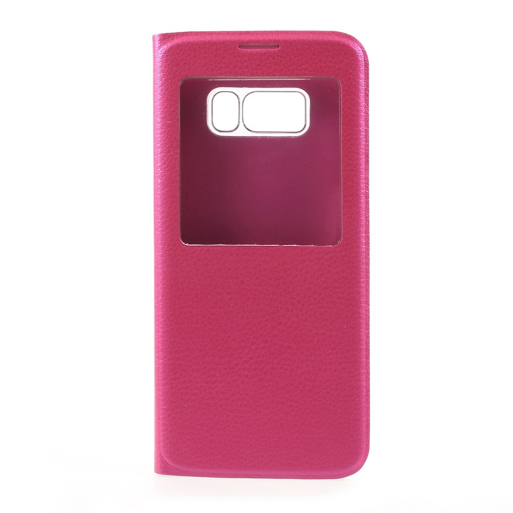 OEM Flip View mobilfodral till Samsung Galaxy S8 Plus - Magenta