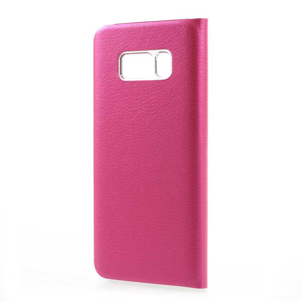 OEM Flip View mobilfodral till Samsung Galaxy S8 Plus - Magenta