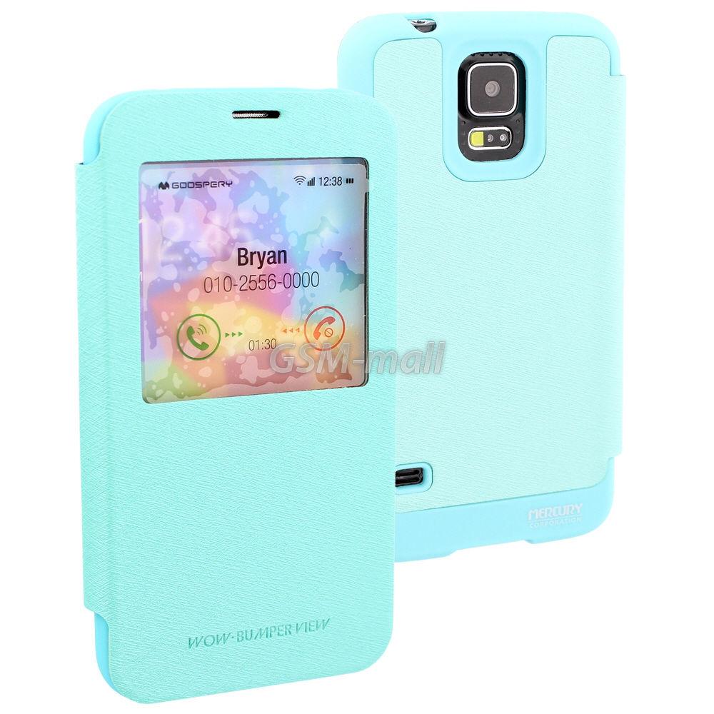 Mercury Mercury Bumper View till Samsung Galaxy S5 - Turkos