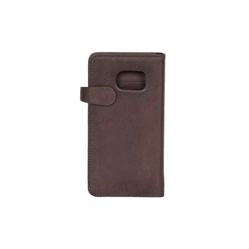 BUFFALO BUFFALO äkta läder Plånboksfodral Samsung Galaxy S7 - Brun