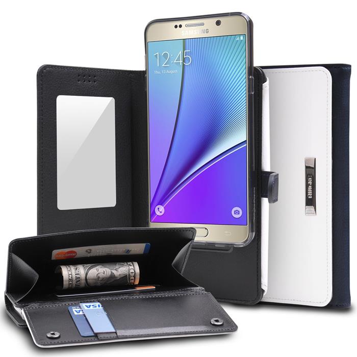 Rearth Ringke Wallet Plånboksfodral till Samsung Galaxy S6 - Vit