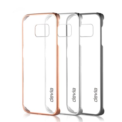 Devia Devia Glimmer BaksideSkal till Samsung Galaxy S6 Edge - Silver