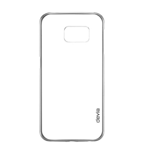 Devia Devia Glimmer BaksideSkal till Samsung Galaxy S6 Edge - Silver