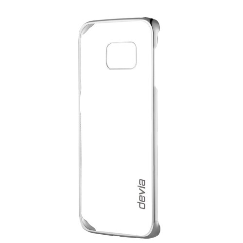 Devia Devia Glimmer BaksideSkal till Samsung Galaxy S6 Edge - Silver