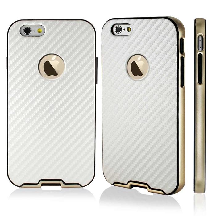 Mercury Mercury Bumper Skin Skal till Apple iPhone 6 / 6S - Vit