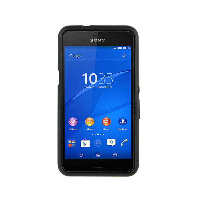 Roxfit Roxfit Gel Shell Skal till Sony Xperia E4g - Svart