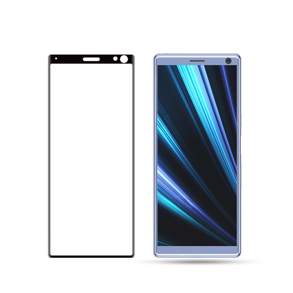 Mocolo Mocolo 3D Härdat Glas Skärmskydd till Sony Xperia 10 - Svart