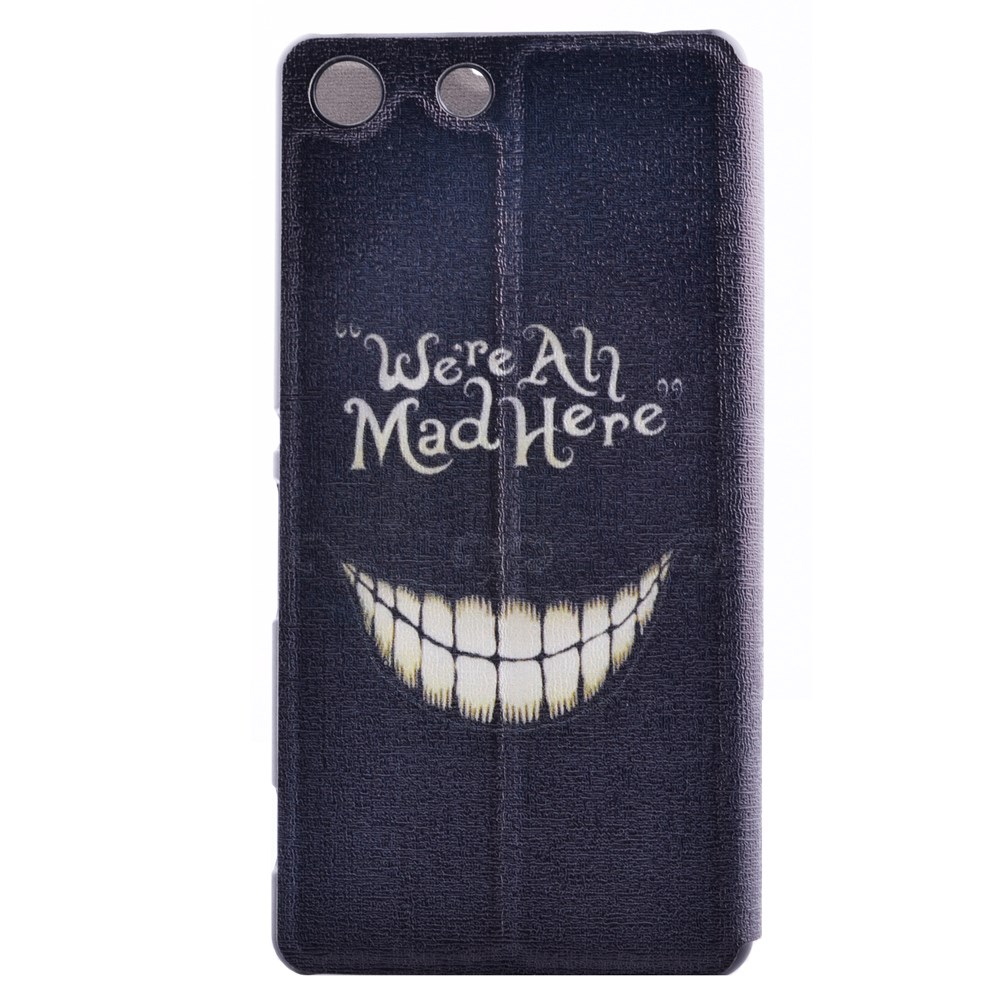 OEM Plånboksfodral till Sony Xperia M5 - We're All Mad Here