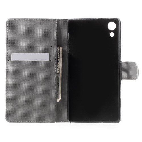 OEM Plånboksfodral till Sony Xperia Z3+ - Zebra