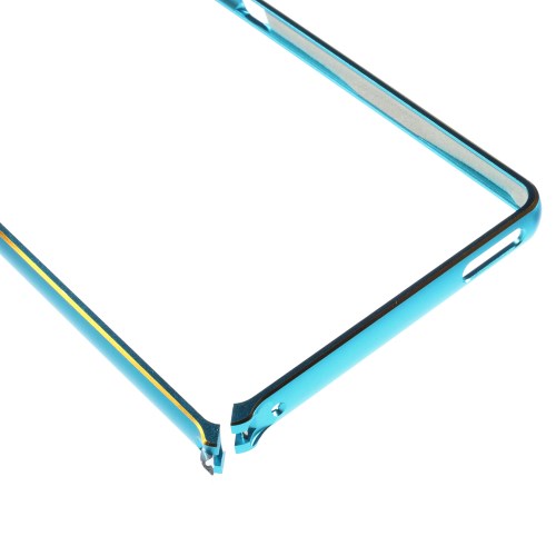 OEM Metal Bumper till Sony Xperia M4 Aqua- Blå