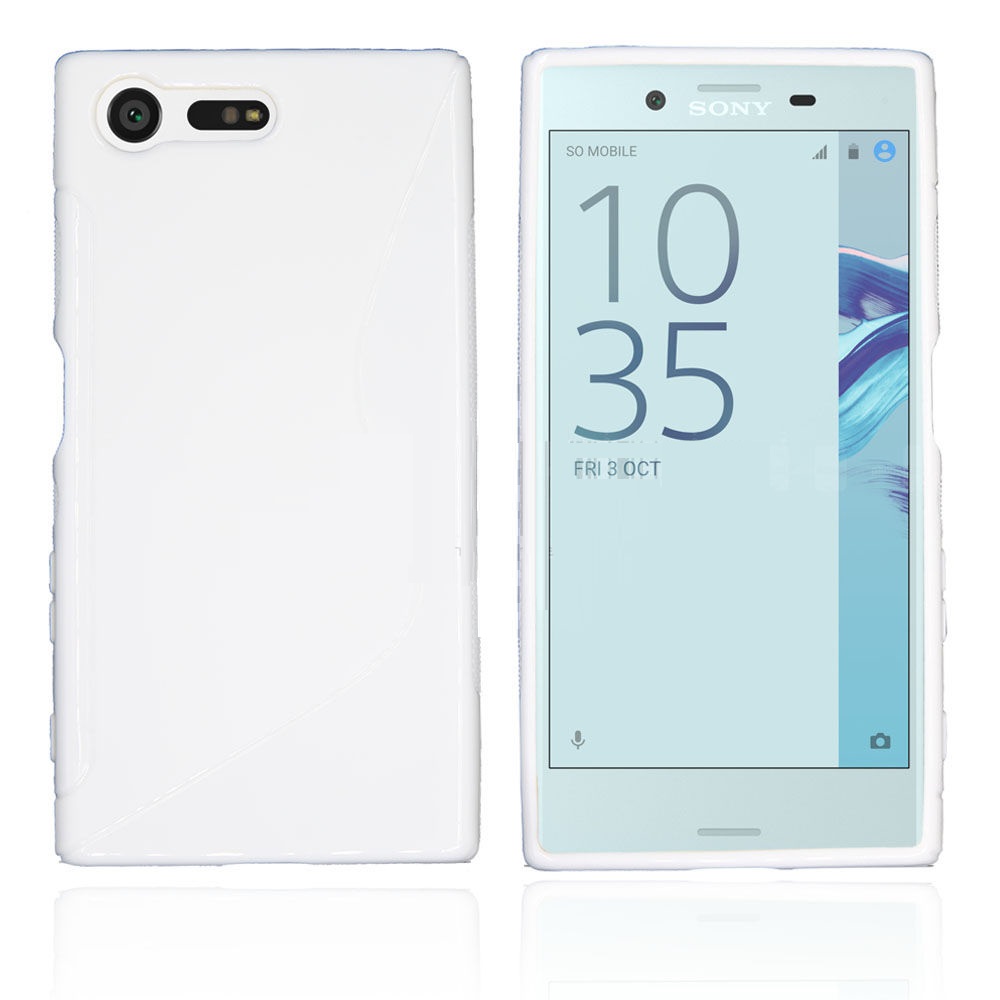 OEM S-Line Skal till Sony Xperia X Compact - Vit