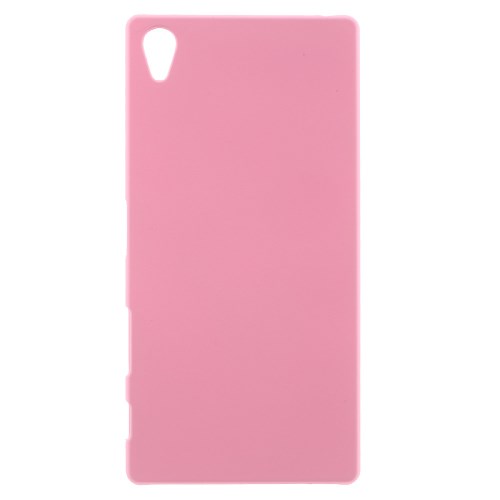 OEM Rubberized Hard Mobilskal till Sony Xperia Z5 Premium - Rosa