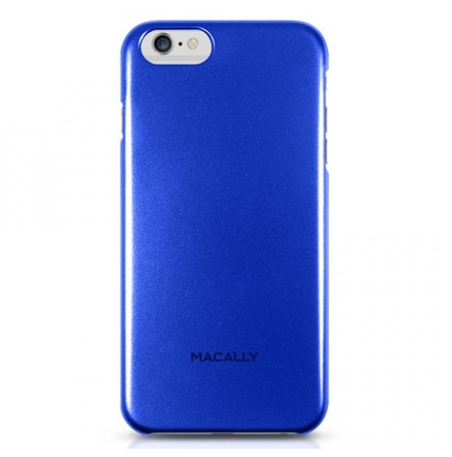 Macally Macally Skal till Apple iPhone 6(S) Plus - Metallic Blue