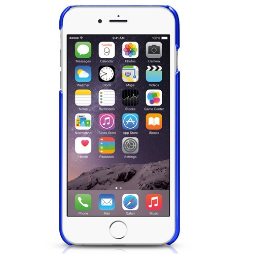 Macally Macally Skal till Apple iPhone 6(S) Plus - Metallic Blue