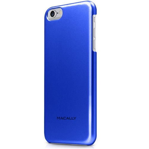 Macally Macally Skal till Apple iPhone 6(S) Plus - Metallic Blue