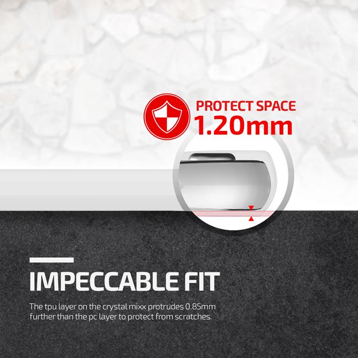 VERUS Verus Crystal Mixx Skal till Samsung Galaxy S6 - Vit