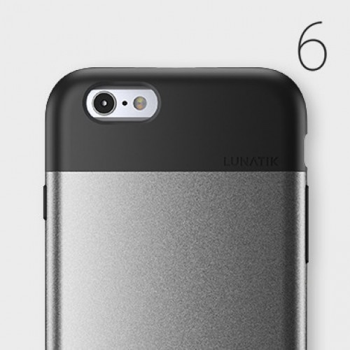 Lunatik Lunatik Flak Skal till Apple iPhone 6 / 6S - Silver