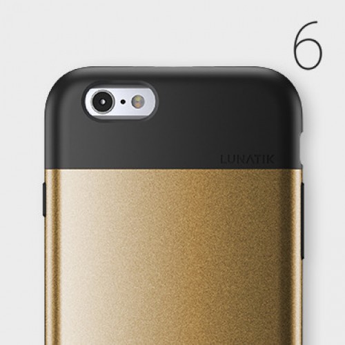 Lunatik Lunatik Flak Skal till Apple iPhone 6 / 6S - Gold
