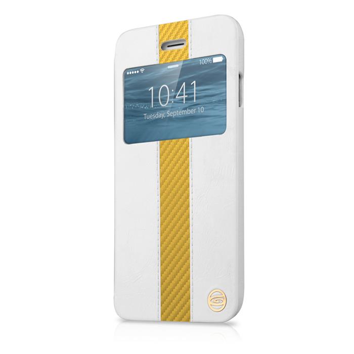 ItSkins ITSkins Visionary Drift Väska till Apple iPhone 6(S) Plus (Vit - Guld)