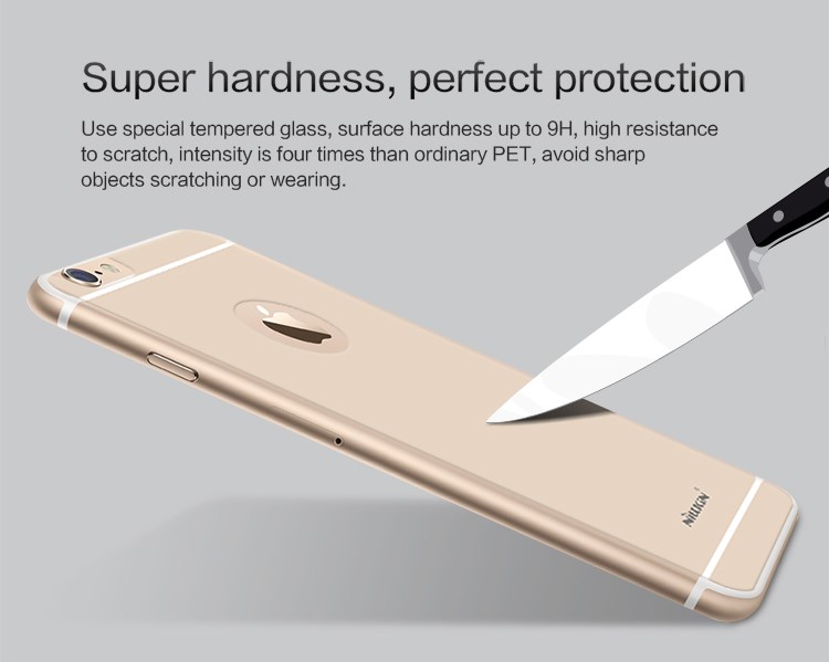 Nillkin Nillkin Härdat Glas Skärmskydd till baksida till iPhone 6/6S