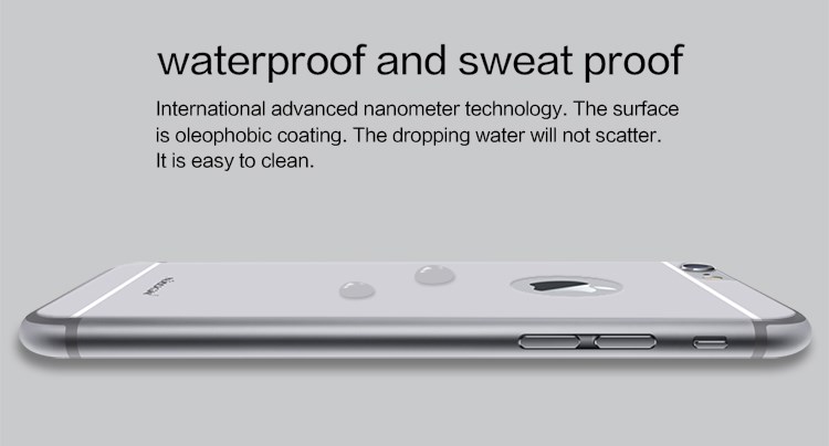 Nillkin Nillkin Härdat Glas Skärmskydd till baksida till iPhone 6/6S