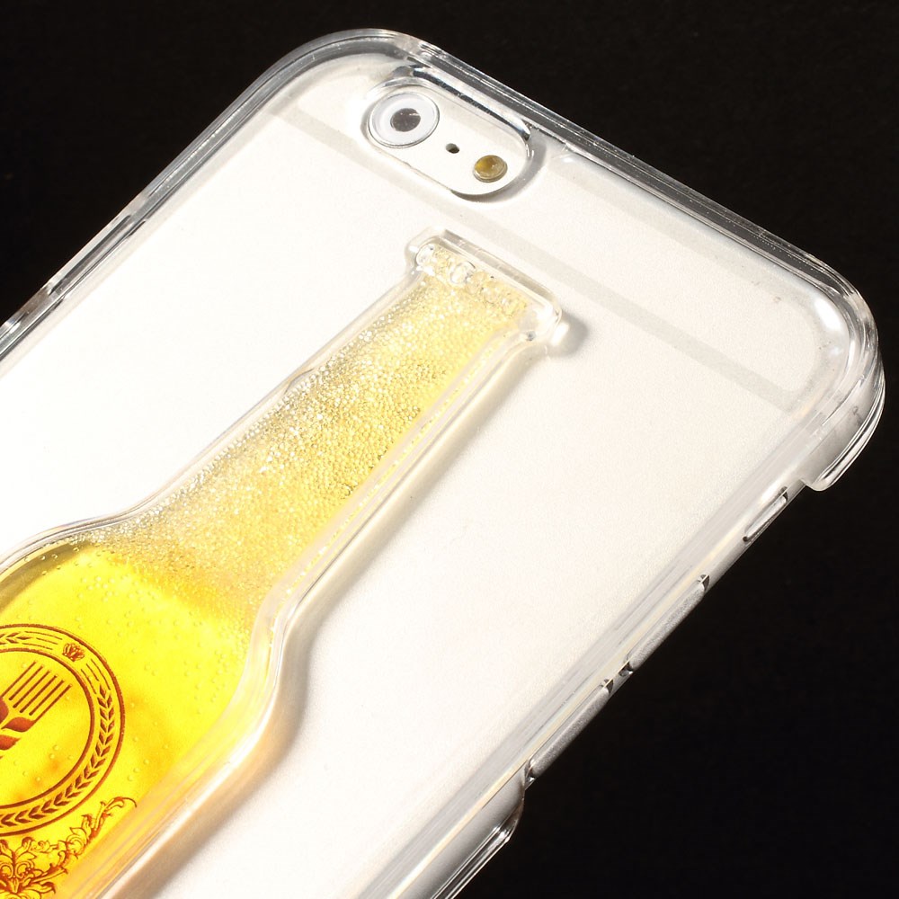 OEM BaksideSkal till Apple iPhone 6 / 6S - Liquid Beer Bottle (Yellow)