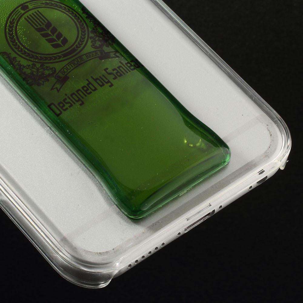 OEM BaksideSkal till Apple iPhone 6 / 6S - Liquid Beer Bottle (Green)