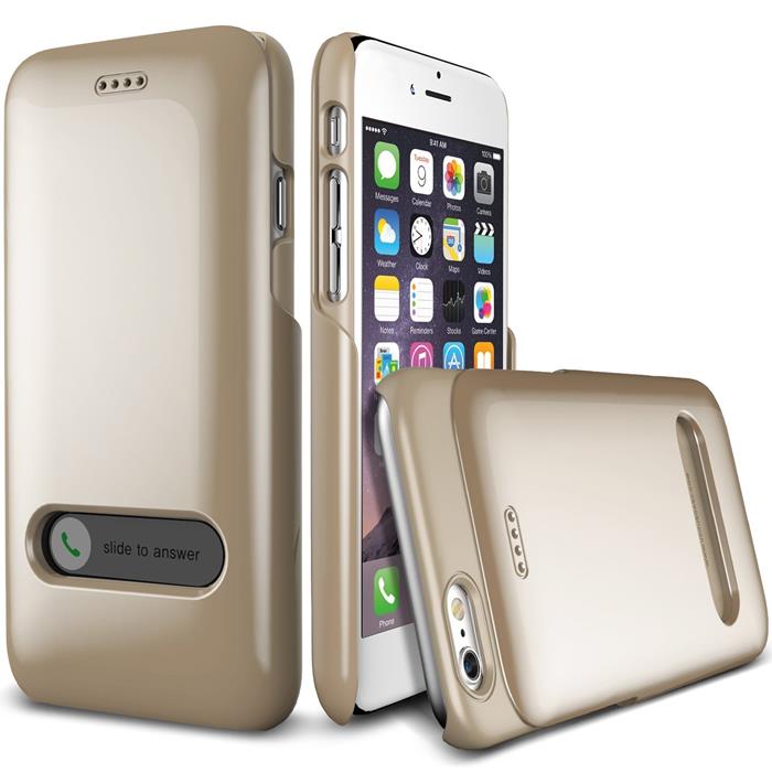 VERUS Verus Slim Slide Skal till Apple iPhone 6 / 6S - Gold