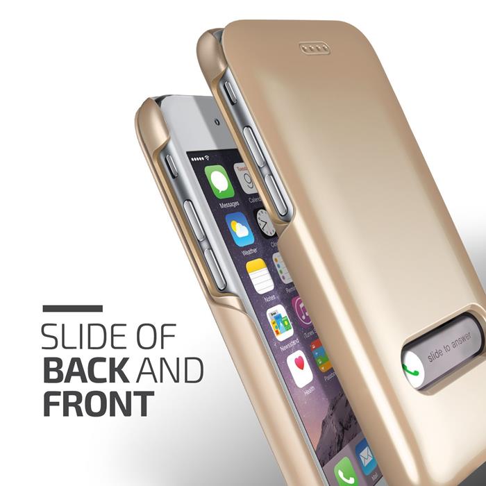VERUS Verus Slim Slide Skal till Apple iPhone 6 / 6S - Gold