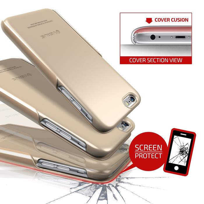 VERUS Verus Slim Slide Skal till Apple iPhone 6 / 6S - Gold