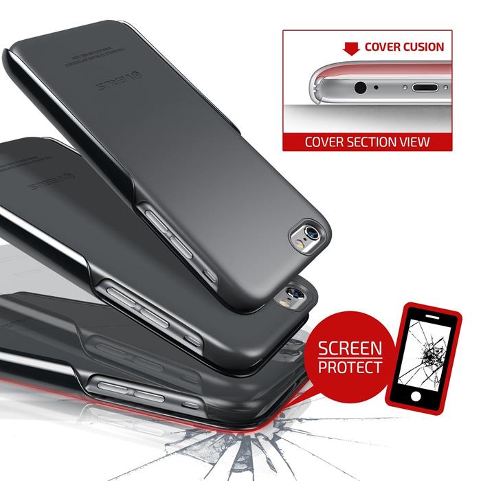 VERUS Verus Slim Slide Skal till Apple iPhone 6 / 6S - Svart