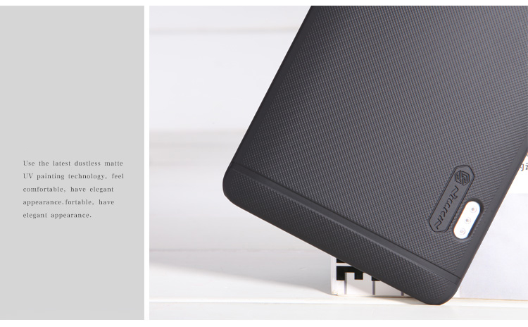 OEM Nillkin Frosted Shield Skal till HTC One Max (Svart)