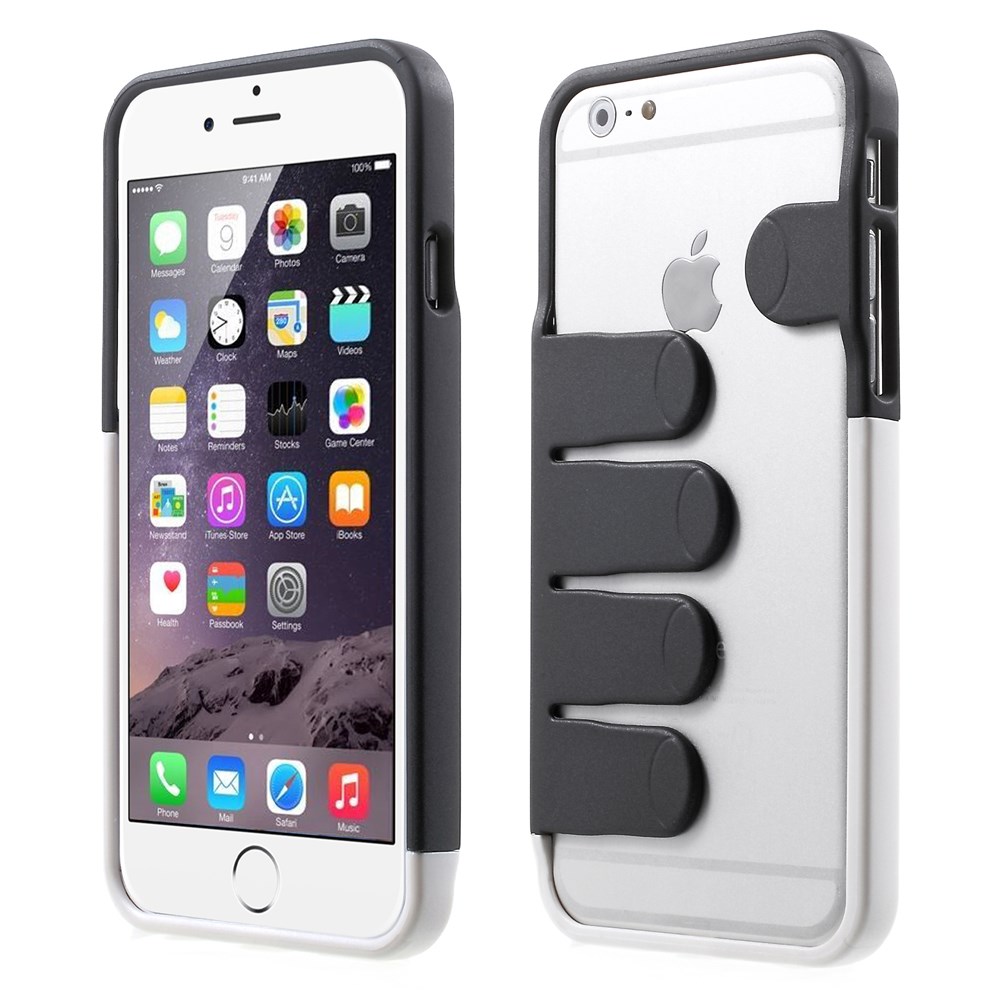 OEM Bumper skal till Apple iPhone 6 / 6S - Svart Fingrar