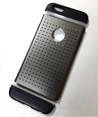 TOTU ToTu Knight Honour Baksideskal till Apple iPhone 6 / 6S (Grå)