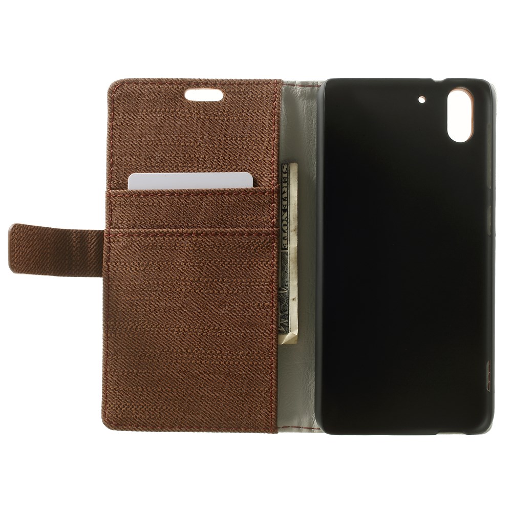 OEM Plånboksfodral till HTC Desire Eye - Brun