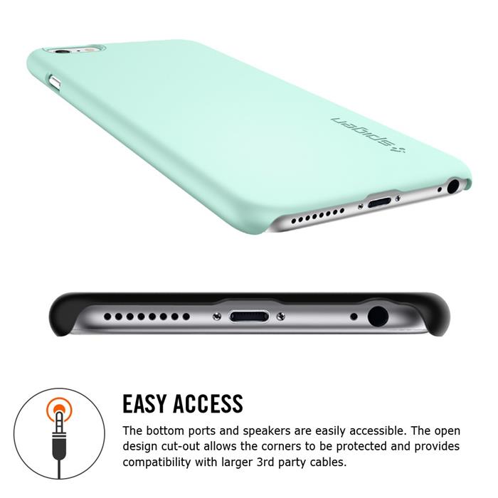 Spigen SPIGEN Slim Thin Skal till Apple iPhone 6(S) Plus (Mint)