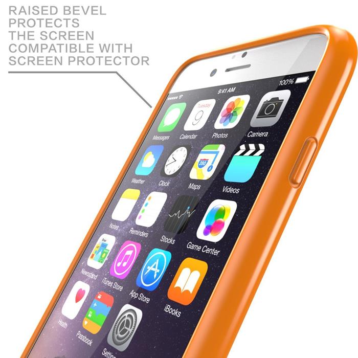 i-blason i-Blason Halo scratch resistant skal till Apple iPhone 6(S) Plus - Orange
