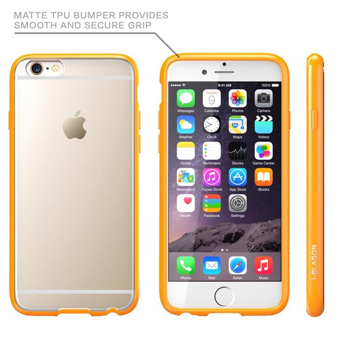 i-blason i-Blason Halo scratch resistant skal till Apple iPhone 6(S) Plus - Orange