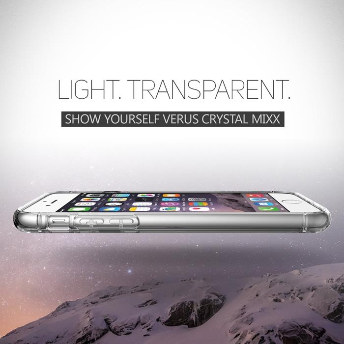 VERUS Verus Crystal Mixx skal till Apple iPhone 6(S) Plus - Clear