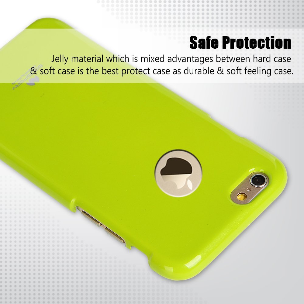 Mercury Mercury Flexicase Skal till Apple iPhone 6(S) Plus - Grön