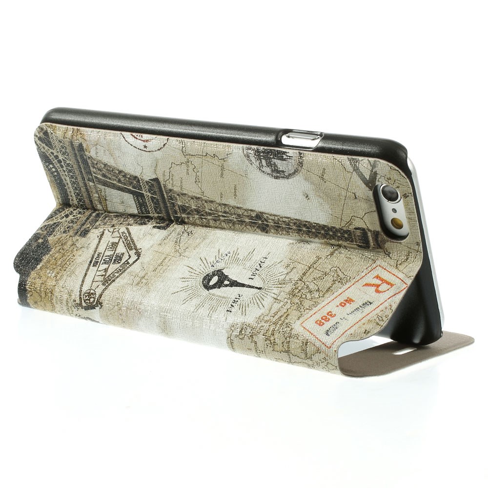 OEM MobilFodral med fönster till Apple iPhone 6 / 6S - EiffelTornet