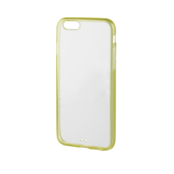 Xqisit Xqisit iPlate Odet Skal till iPhone 6 / 6S - Lime/Transparent