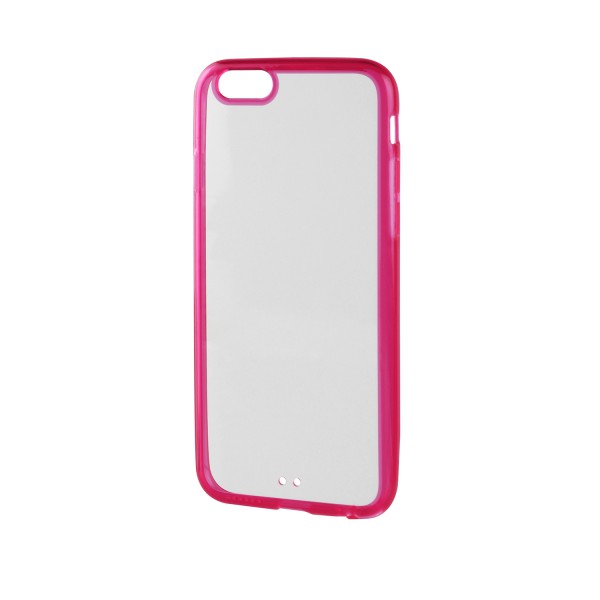 Xqisit Xqisit iPlate Odet Skal till iPhone 6 / 6S - Rosa/Transparent